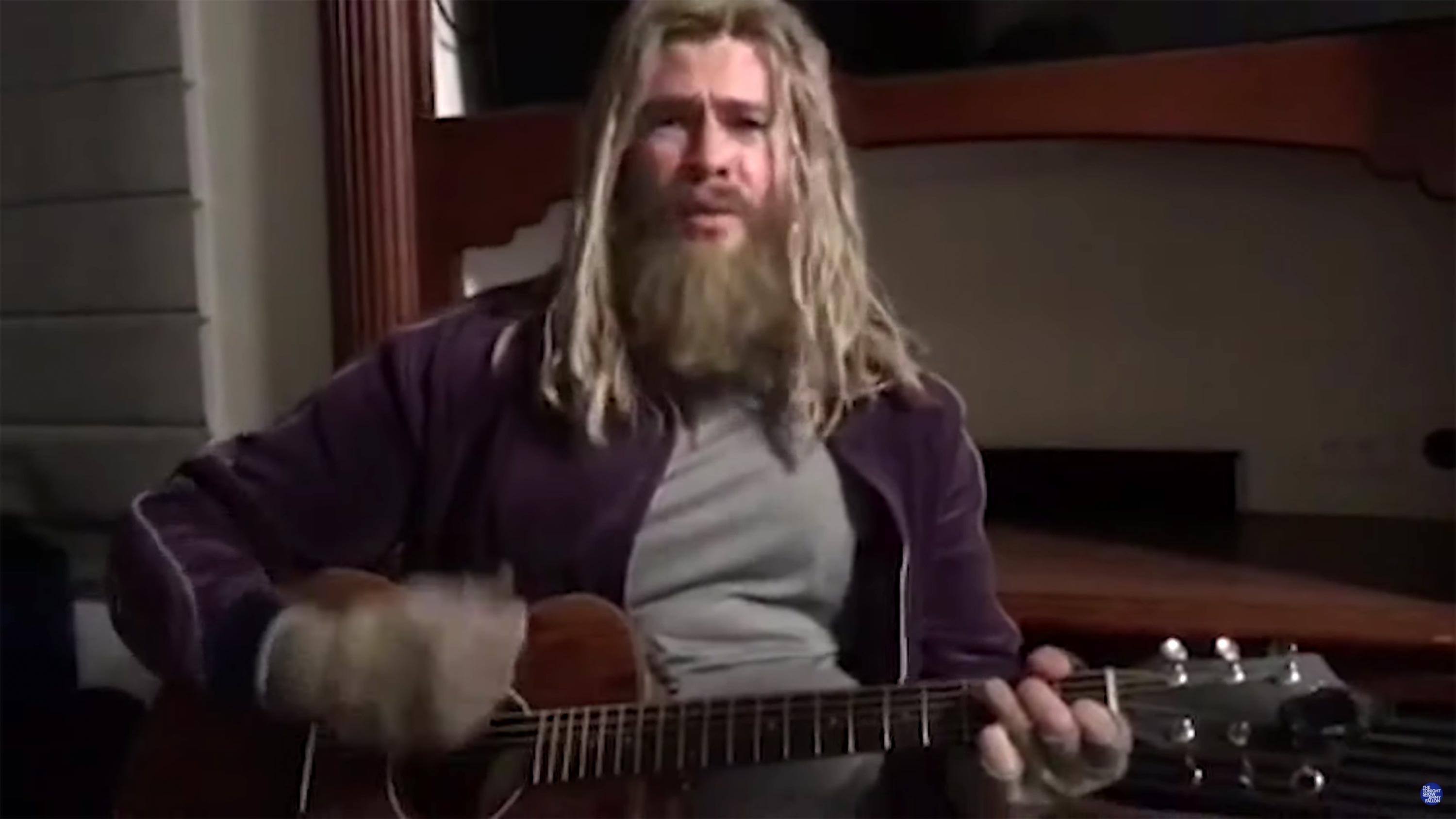 See Chris Hemsworth's "Fat Thor" Cover Nine Inch Nails' "Hurt" on