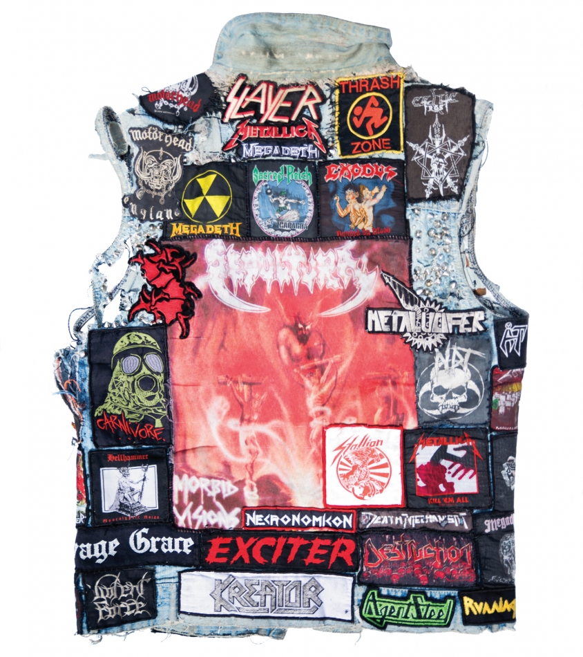 Full Metal Jacket: The Loaded Metallica Denim Cut-Off Patch Battle Vest  Thrash
