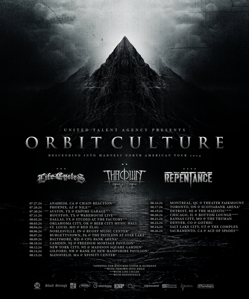 Orbit Culture Summer 2024 Tour Admat