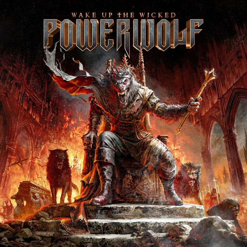 Powerwolf Wake Up The Wicked album art 2024