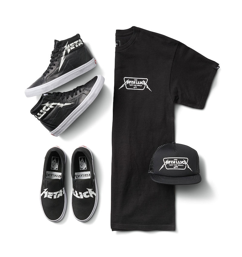 Metallica With Vans for New Capsule Collection Revolver